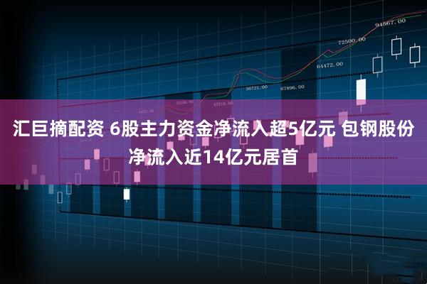 汇巨摘配资 6股主力资金净流入超5亿元 包钢股份净流入近14亿元居首